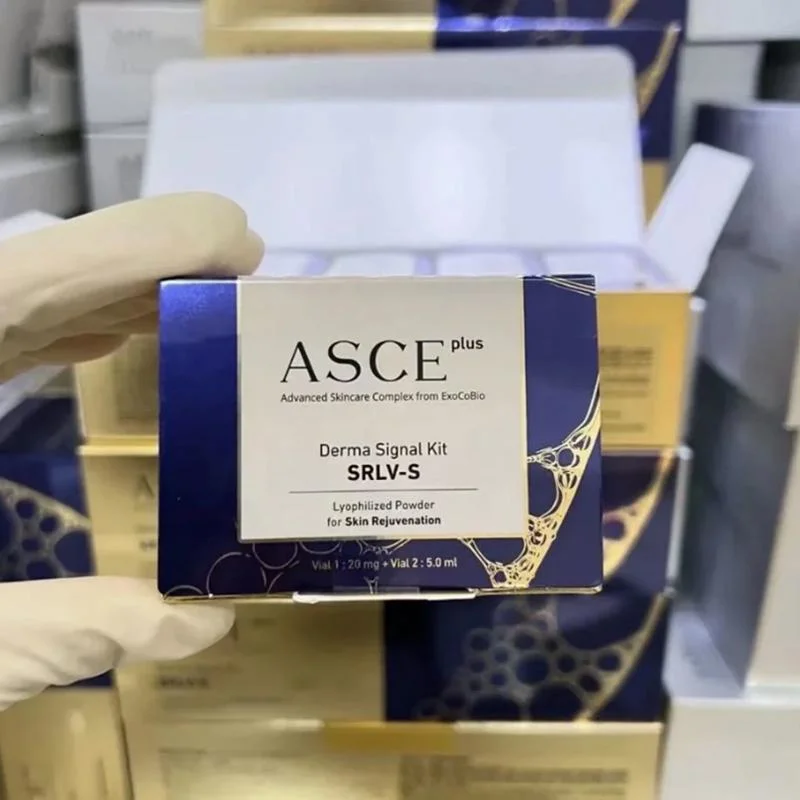 Asce Powerful Anti-Aging Set Whitening Moisturizing Blemishes Hyaluronic Acid Injection Vitamin C