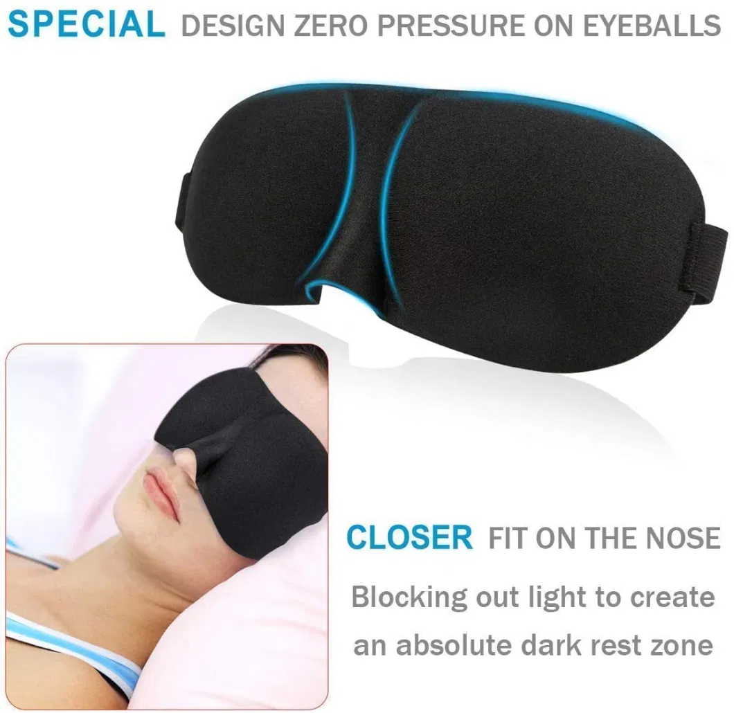 3D Contoured Sleeping Eye Mask