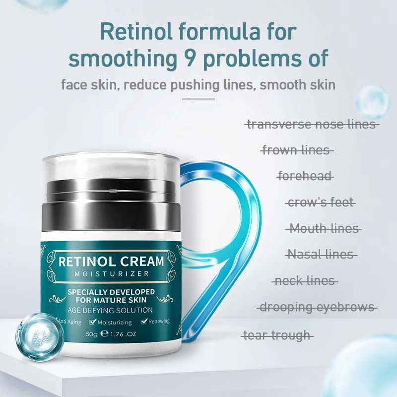 Facial Moisturizing Eye Reduce Wrinkles Anti-Aging Retinol Face Cream