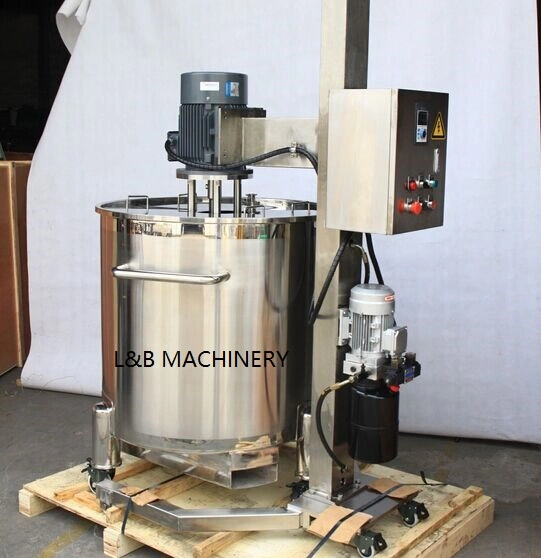 Industrial High Speed Shear Homogenizing Machine Cosmetic Mixing Liquid Mixer Paste Cream