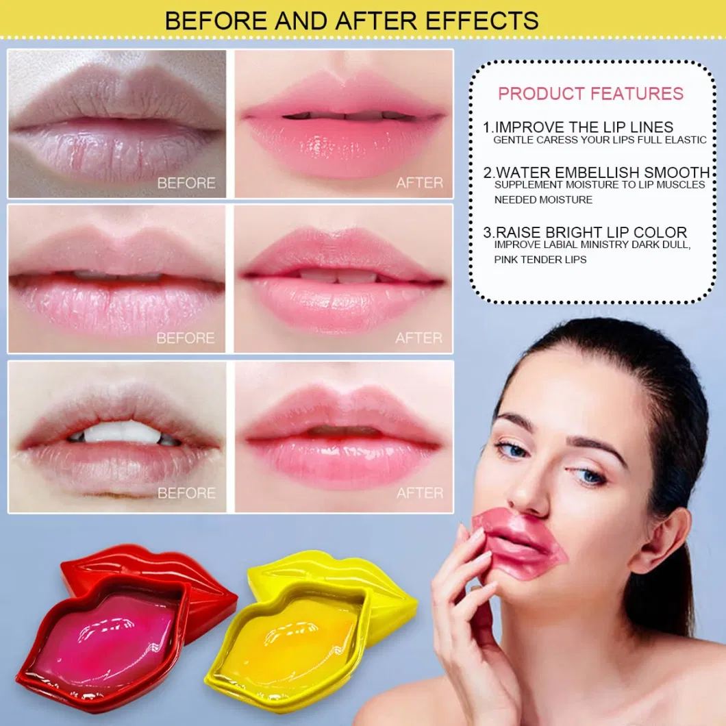 High Quality 20PCS Moisturizing Lip Mask with Vitamin C for Dry Lips