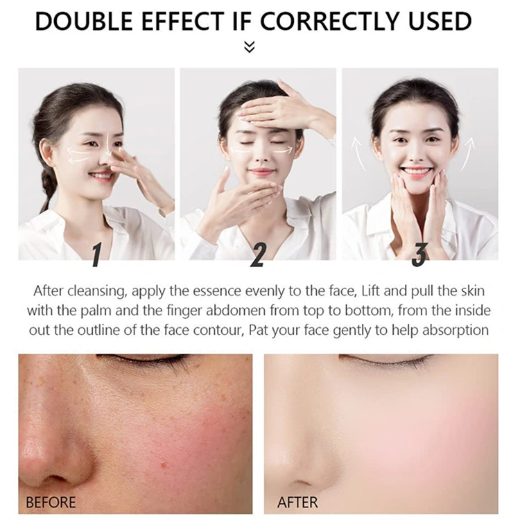 OEM Vitamin C Face Serum Moisturizing Whitening Anti-Aging Anti-Wrinkle Facial Skin Care Serum