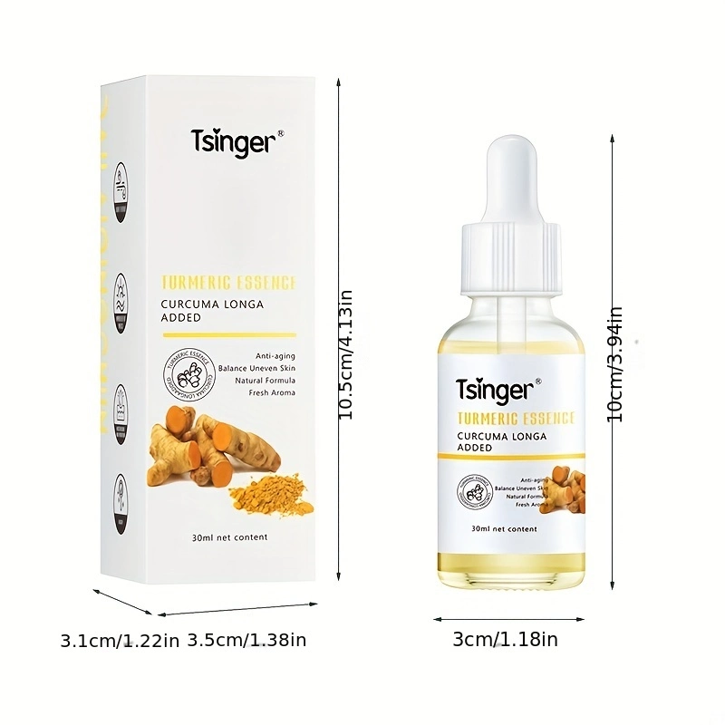 Brightening Turmeric Vitamin C Face Serums Hyaluronic Acid Face Serum