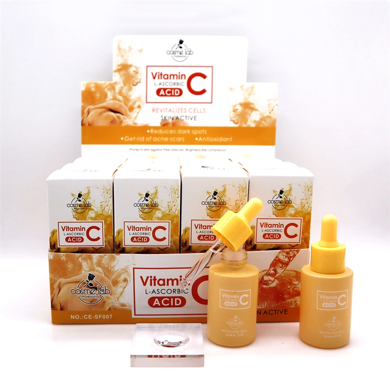 CE Logo Vitamin C Serum for Face Skin Care Cleanser Active Formula Antioxidant Serum Brightening Revitalizer Anti Aging Serums