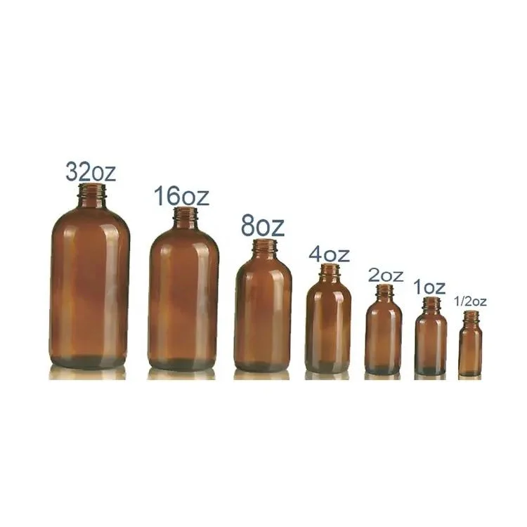 250ml 500ml Glass Bottle Factory Amber and Clear Moulded Serum Glass Vial