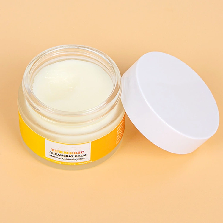 OEM ODM Vegan Gentle and Nourishing Makeup Facial Remover Turmeric Cleansing Balm