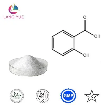 Natural Salicylic Acid CAS 69-72-7 Cosmetic Material Salicylic Acid Powder