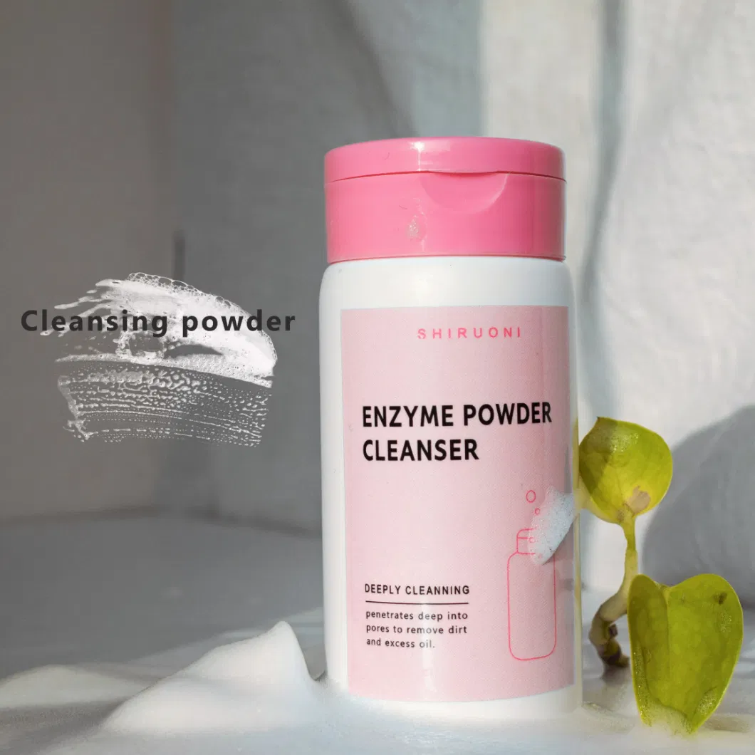 Private Label Green Tea Face Wash Antioxidation Exfoliating Enzyme Powder Cleanser