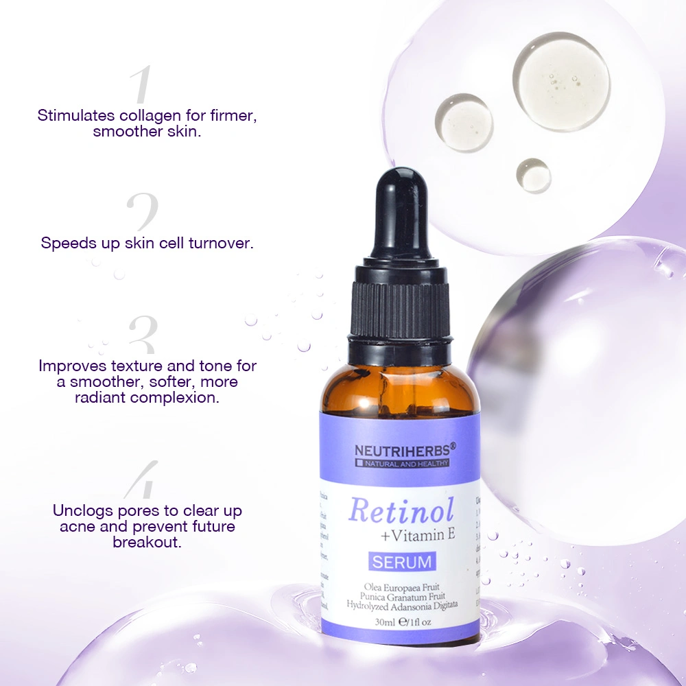 Private Label Anti Aging Hyaluronic Acid Facial Repair Retinol Serum