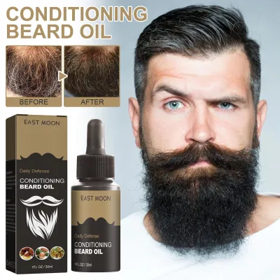 Commercio all′ingrosso olio di barba caldo Vendita estratto naturale olio vegetale delicato Cura della barba per gli uomini