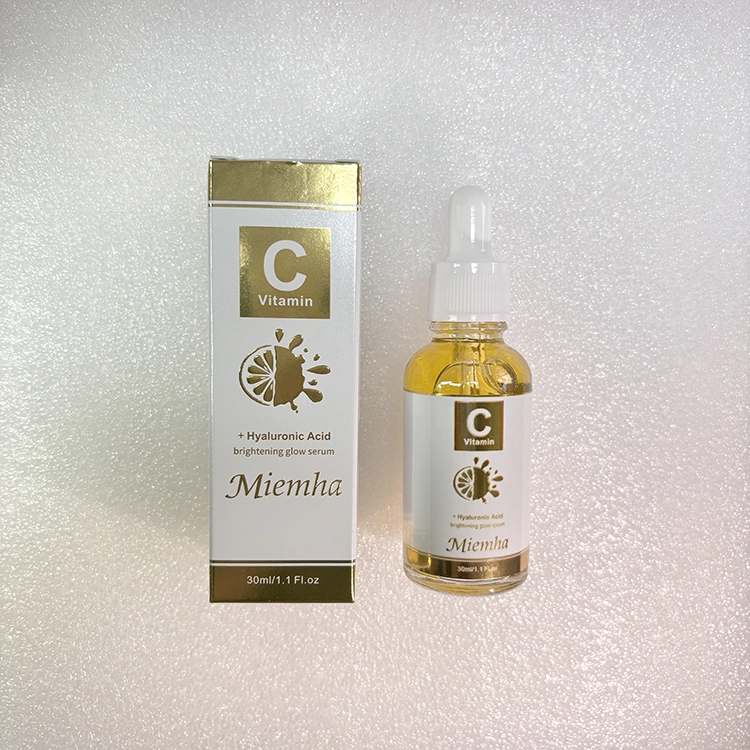 Private Label 30ml Deep Moisturizing Hyaluronic Acid Skin Serum Brightening Whitening Vitamin C Serum for Face