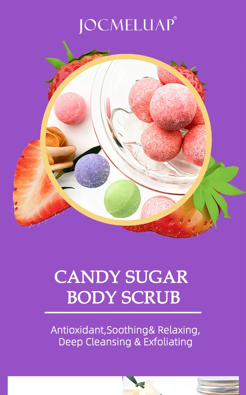 New Brand Nature Body Scrub Body Wash Exfoliating Moisturizing Whipped Body Scrub