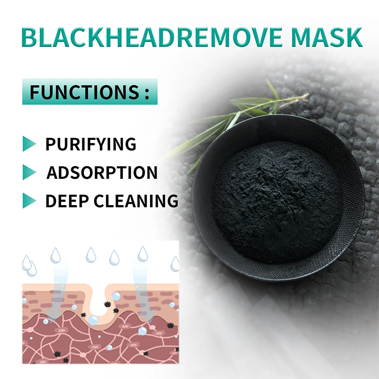 Beauty Mascarilla Purifying Blackhead Remover Facial Mask Acne Remove Deep Cleansing Peel off Bamboo Charcoal Mud Face Mask