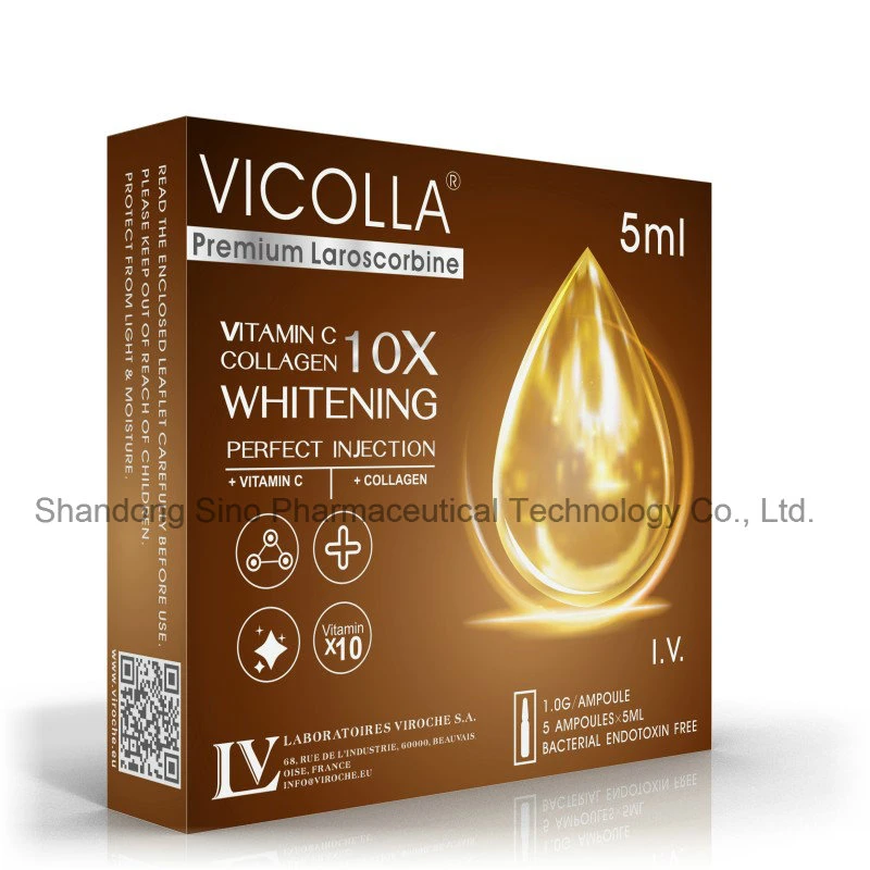 Skin Whitening Anti-Aging Vitamin C and Collagen Injection 1.0g/5ml