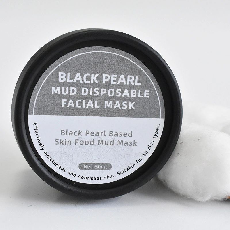 Black Pearl Mask Deep Cleansing Facial Mud Mask Whitening Face Clay Masks