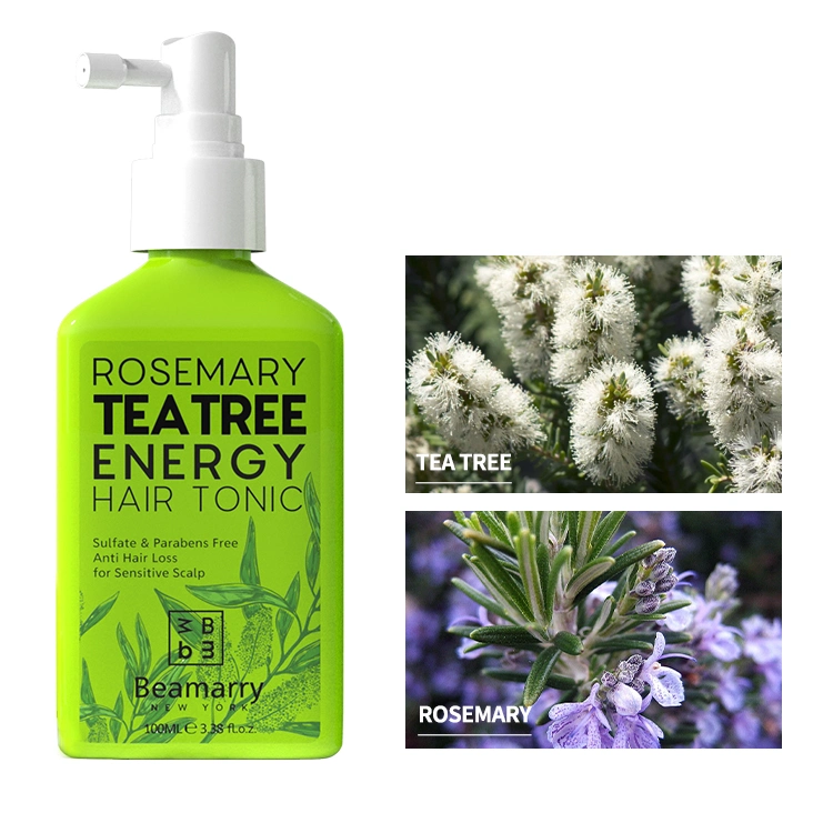 Hair Spray High Quality Herbal Extracts Rosemary Tea Tree Natural Hair Care Hair Growth Tonic