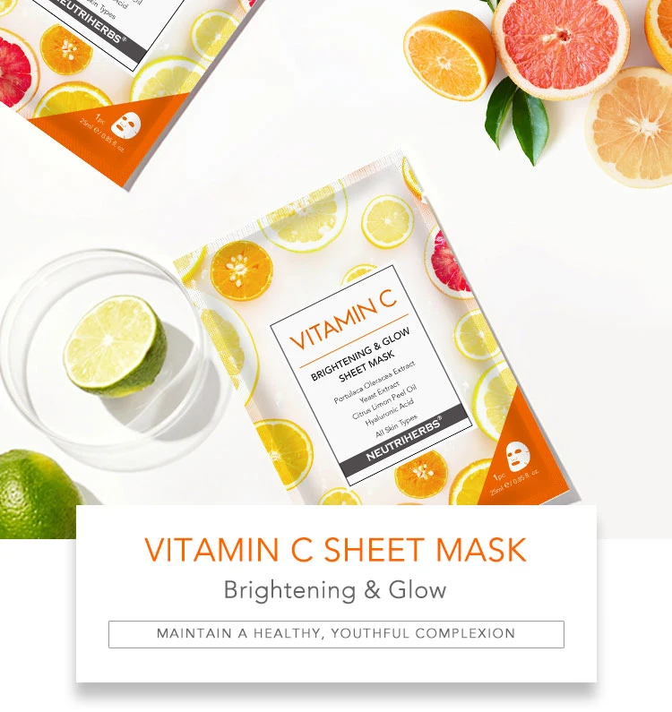 Hot-Selling Skin Care Bleach Vitamin C Moisture Beauty Facial Mask