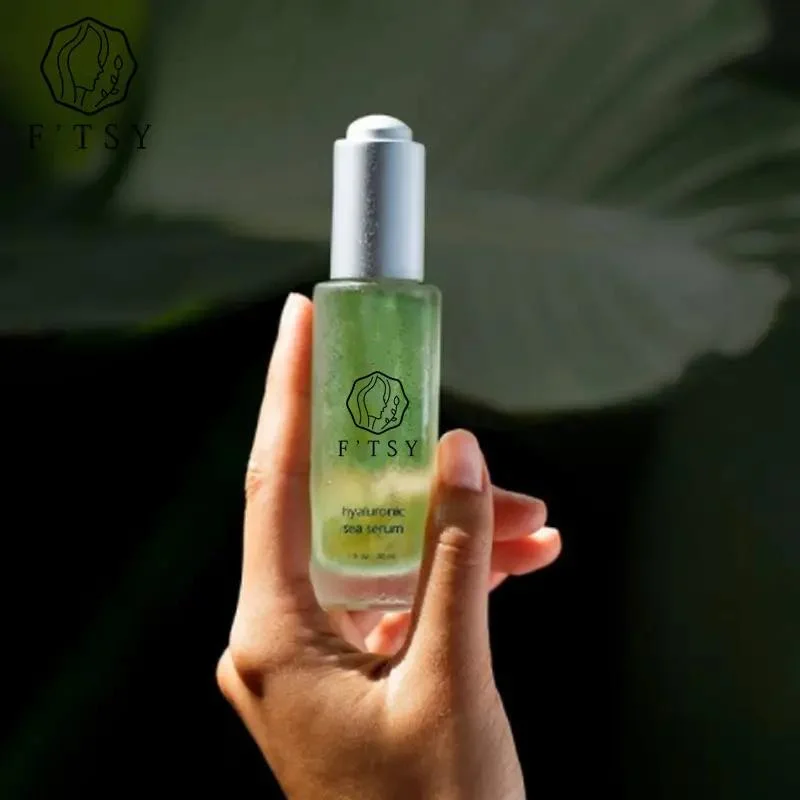 OEM Skin Care Serum Private Label Vegan Green Tea Collagen Brightening Vitamin C Topical Acid 12% Face Serum Vitamin C Retinol Niacinamide Hyaluronic Acid Snail