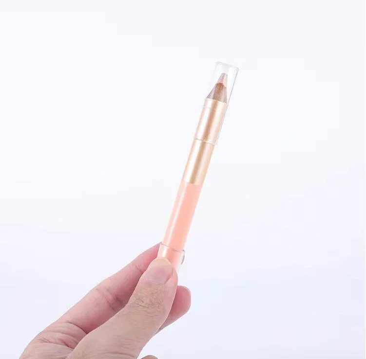 Makeup Highlighter Concealer Pencil Private Label Waterproof Eyebrow Highlight Pen Double Headed Highlighter Concealer Pencil