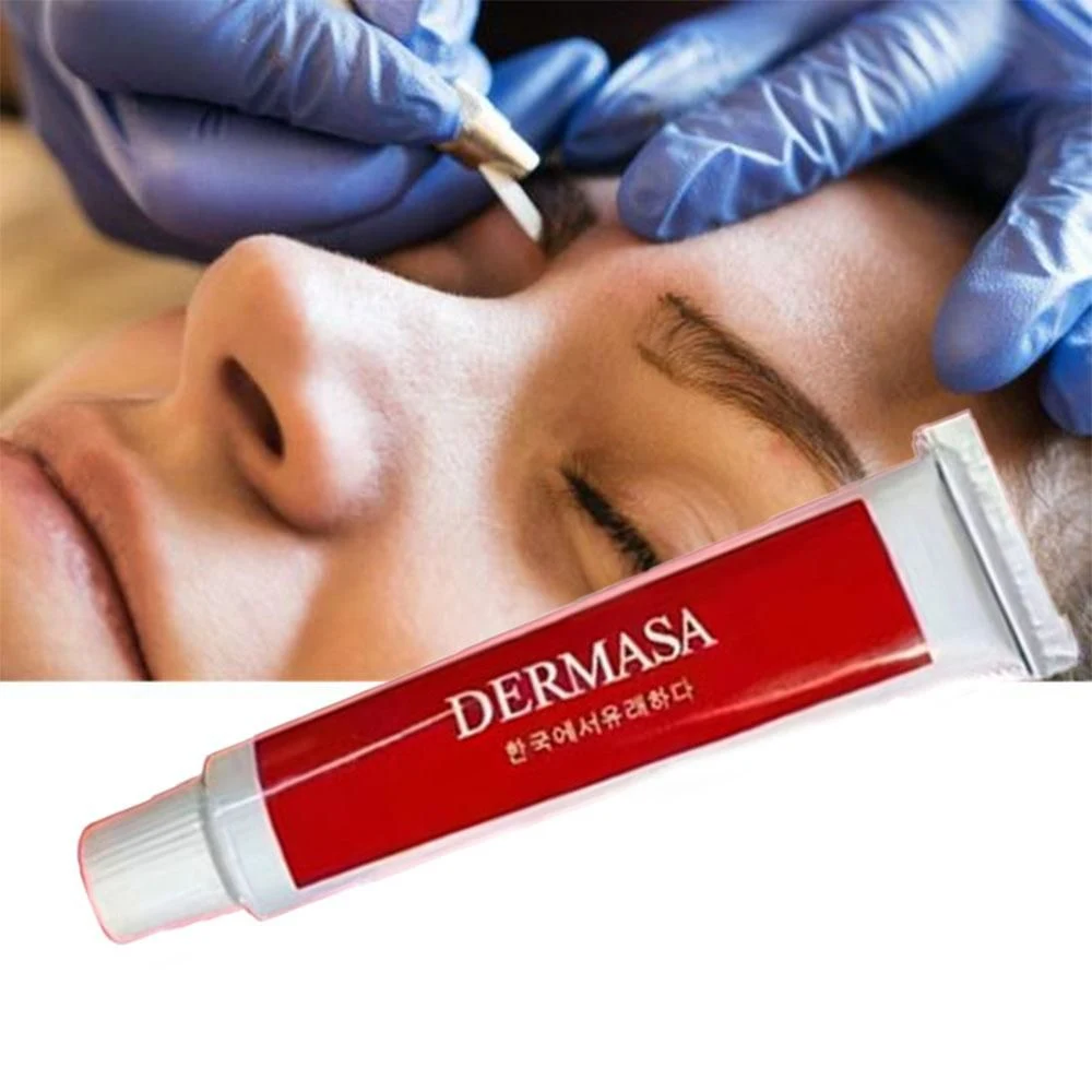 Original Korea Potent Dermasa Numb Cream 10g for Facial Eyebrow Lip Water Light Removing External Application