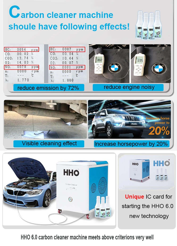 Trade Assurance Auto Engine Carbon Cleaner Oxyhydrogen Car Hho Cleaning Machine