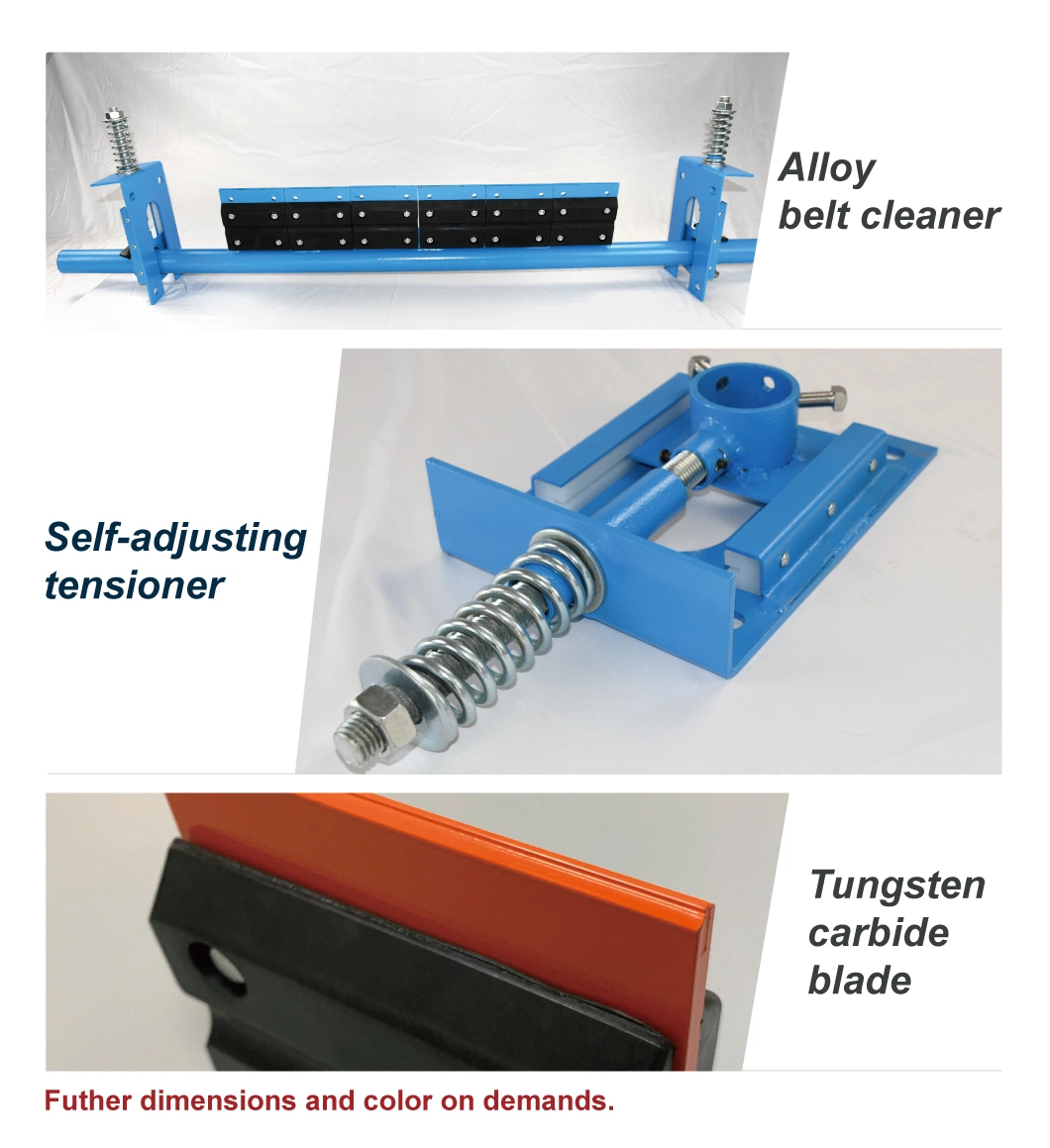 Secondary Belt Cleaner for Conveyor Tungsten Carbide Alloy Cleaner