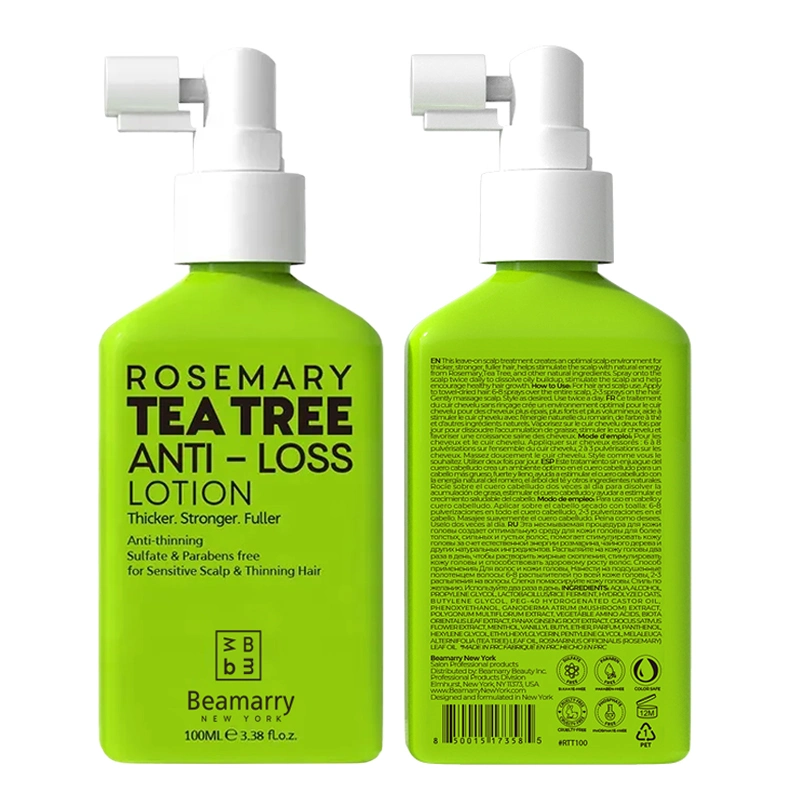 Hot Sale Private Label Hair Tonic for Reducing Hair Loss Pure Organic Hair Tonic Herbal Lotion Spray