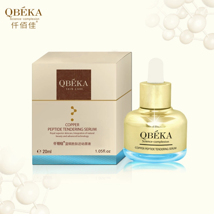 Cosmetics Wholesale Qbeka Copper Peptide Tendering Serum Face Lifting Vitamin C Serum