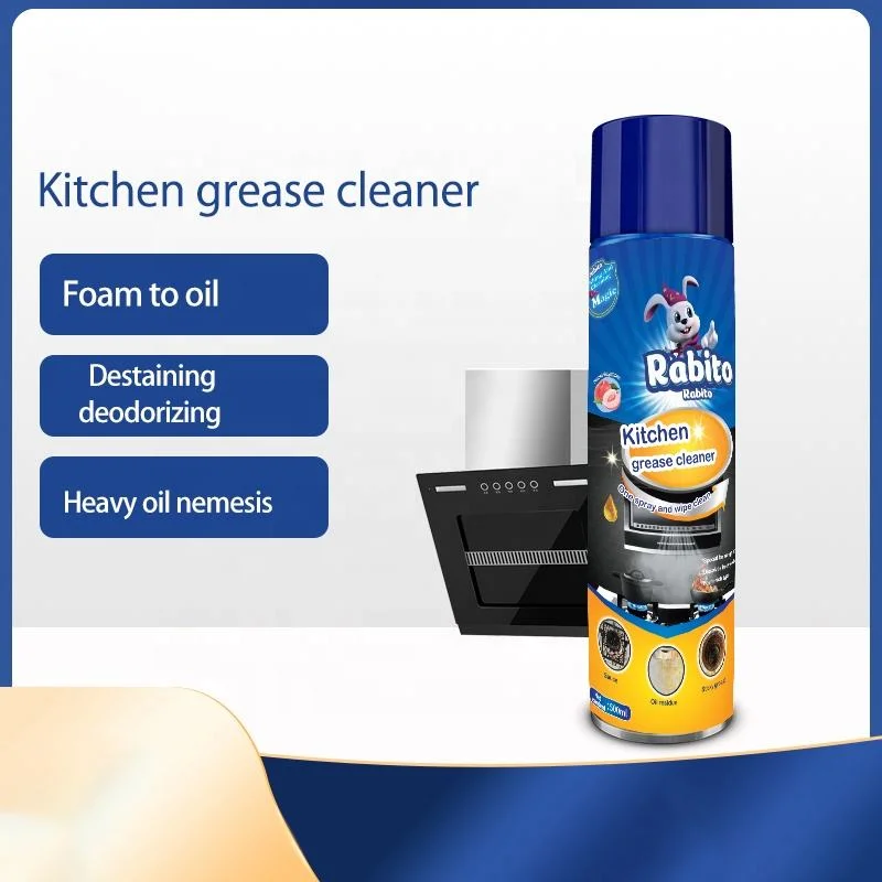 Household &amp; Kitchen Cleaners Oil Stain Dirt Removal Spray Foam Cleaner