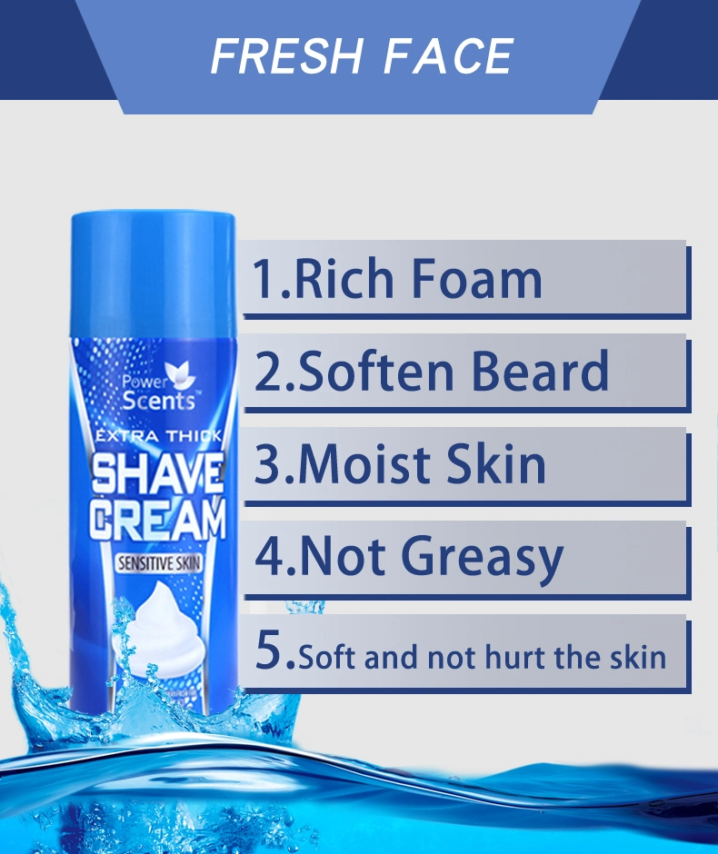 Premium Shaving Foam Suitable for Sensitive Skin Face Care