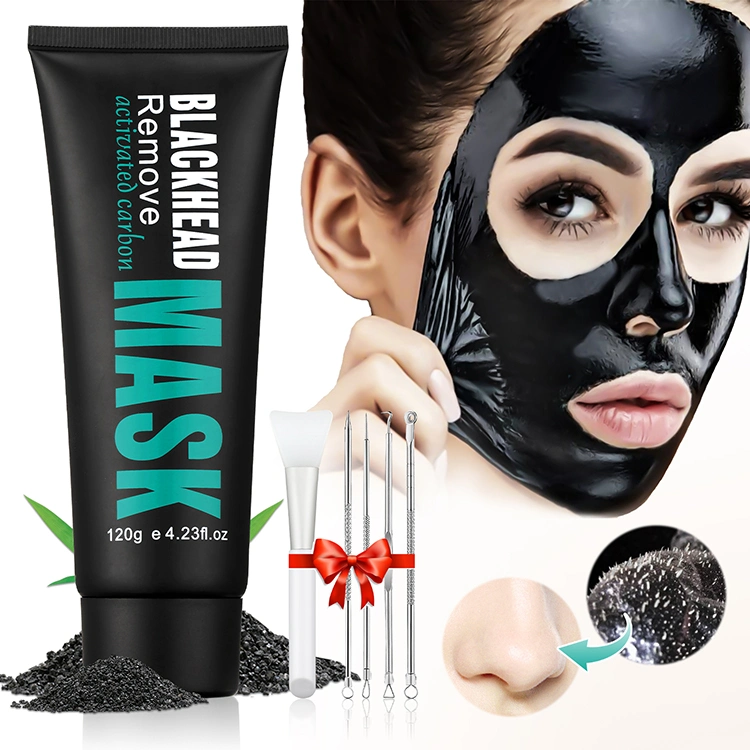 Beauty Mascarilla Purifying Blackhead Remover Facial Mask Acne Remove Deep Cleansing Peel off Bamboo Charcoal Mud Face Mask