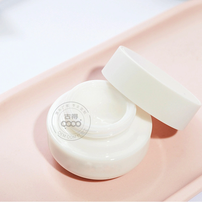 Luxury Empty 30g 50g White Plastic Cosmetic Eye Cream