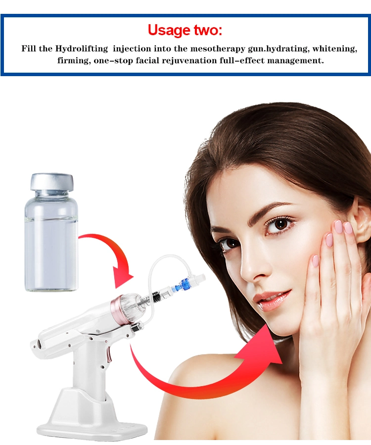 Factory Price Skin Care 5ml Ampoule Non-Crosslinked Hyaluronic Acid Whitening Face Serum Hydrating