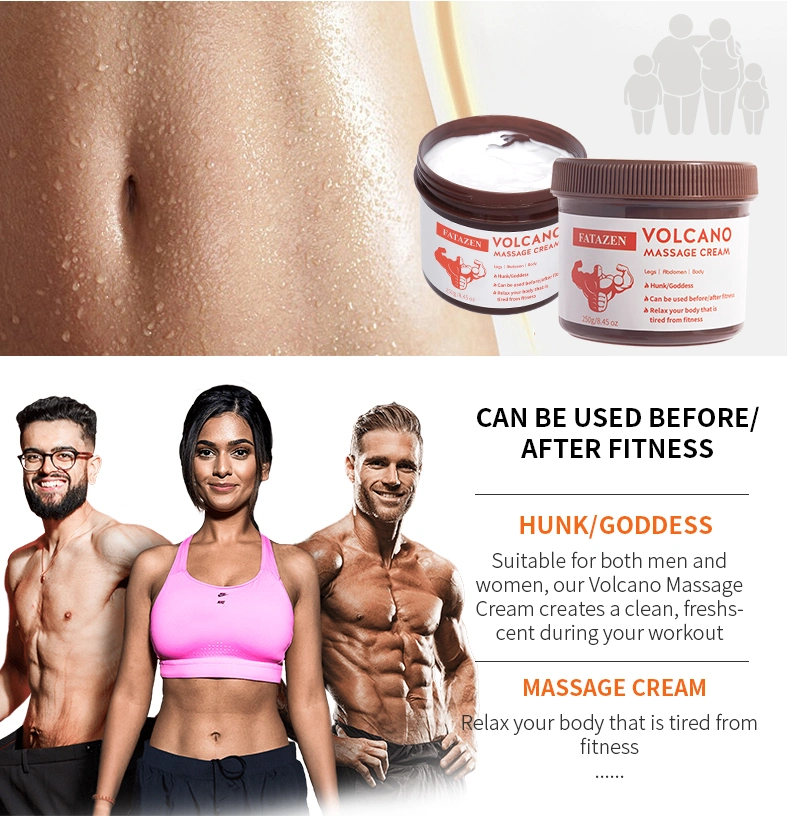 Weight Loss Slimming Muscle Contouring Abdominal Fitness Hot Sweat Eliminating Relaxed Skin Fat Burning Cream