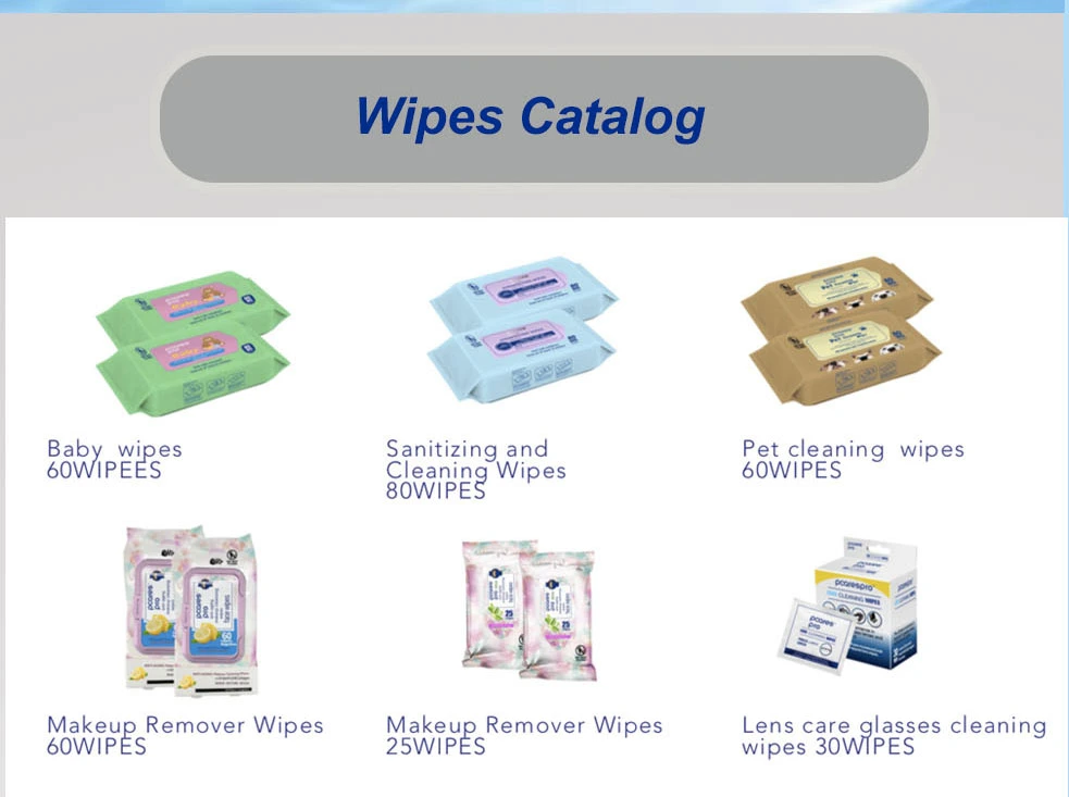 OEM Organic Cleansing Make up Removing Private Label Facial Cleanser Make-up Removal Wipes