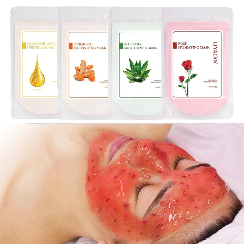 OEM Face Whitening Skin Care Clean Peel off Jelly Rubber Facial Mask Powder