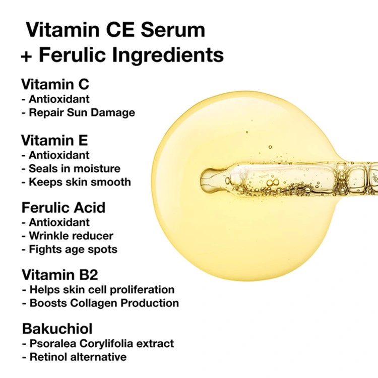 Skincare Firming &amp; Brightening Vitamin CE Serum Anti Aging Face Serum