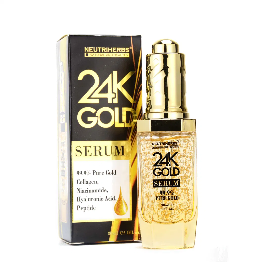 Hot Sale Skin Care Product Rich Hydrating Collagen 24K Gold Facial Serum