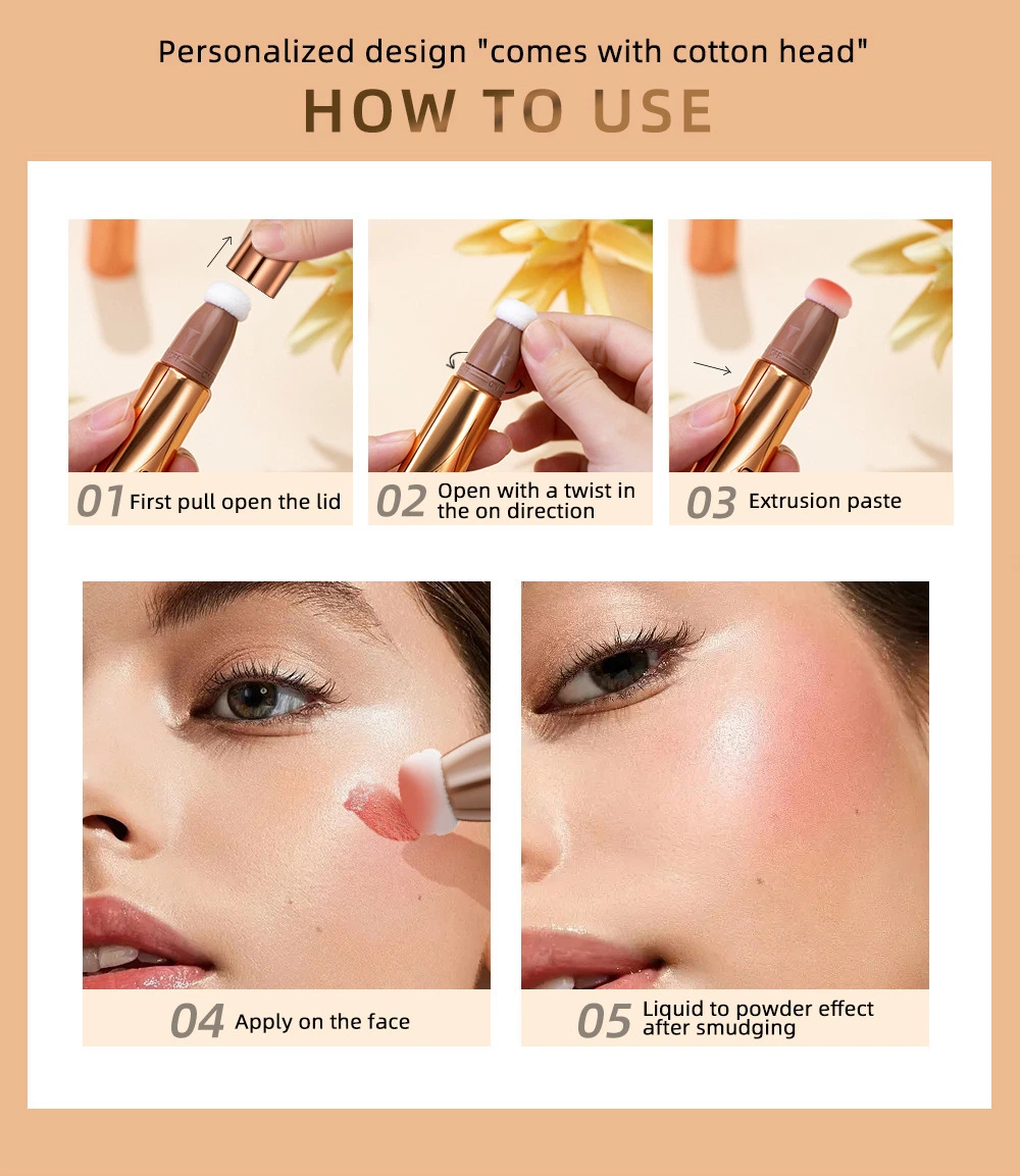 OEM Soft Tube Private Label High Gloss Makeup Bronzer Vegan Highlighter Cream Shimmer Illuminating Face Body Liquid Highlighter