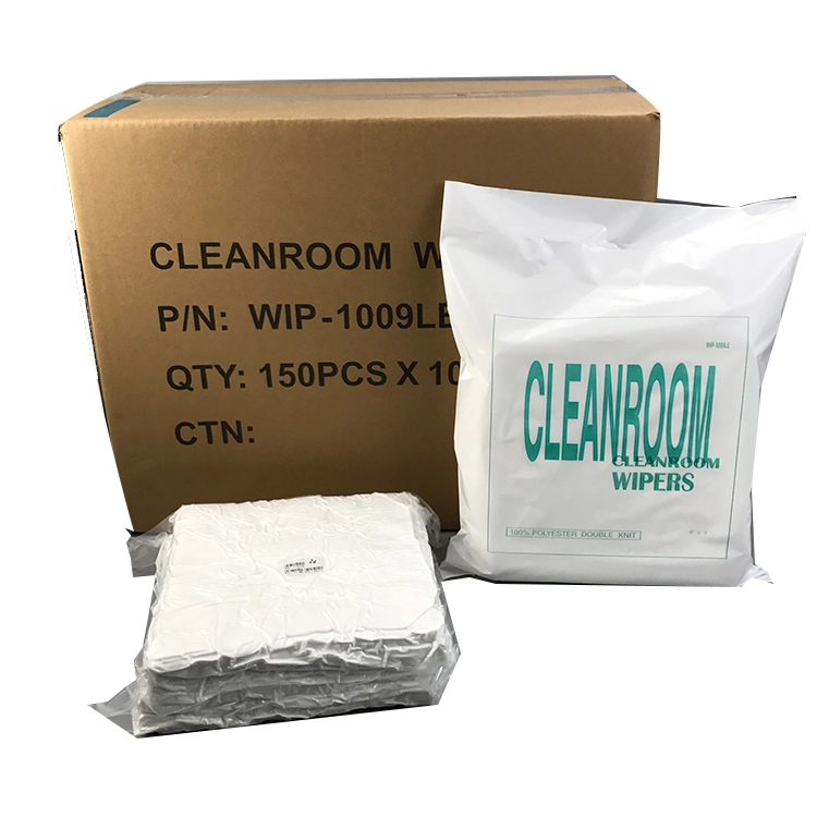 100% Polyester Lint Free Wipes for Industrial Cleaning