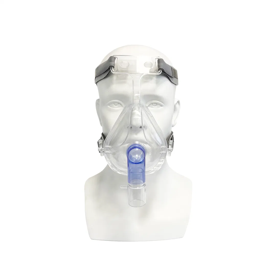 Medical Grade Silicone Material Adult CPAP Full Face Mask for Sleep Apnea