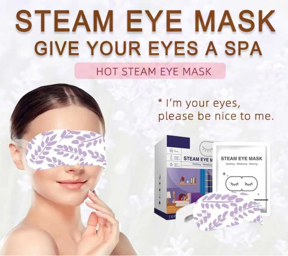 Self Heating Hot Compress Sleep Steam SPA Eye Patch Mask