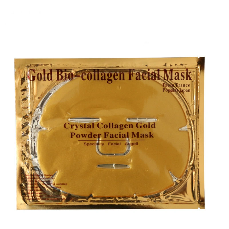 Wholesale OEM Gold/Pink/White/Black Color Natural Collagen Gel Sleeping Crystal Facial Mask