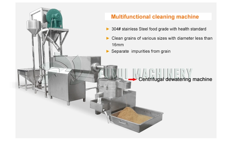 Automatic Rice Washer Rice Washing Machine Mung Bean Cleaning Machine Seeds Cleaner