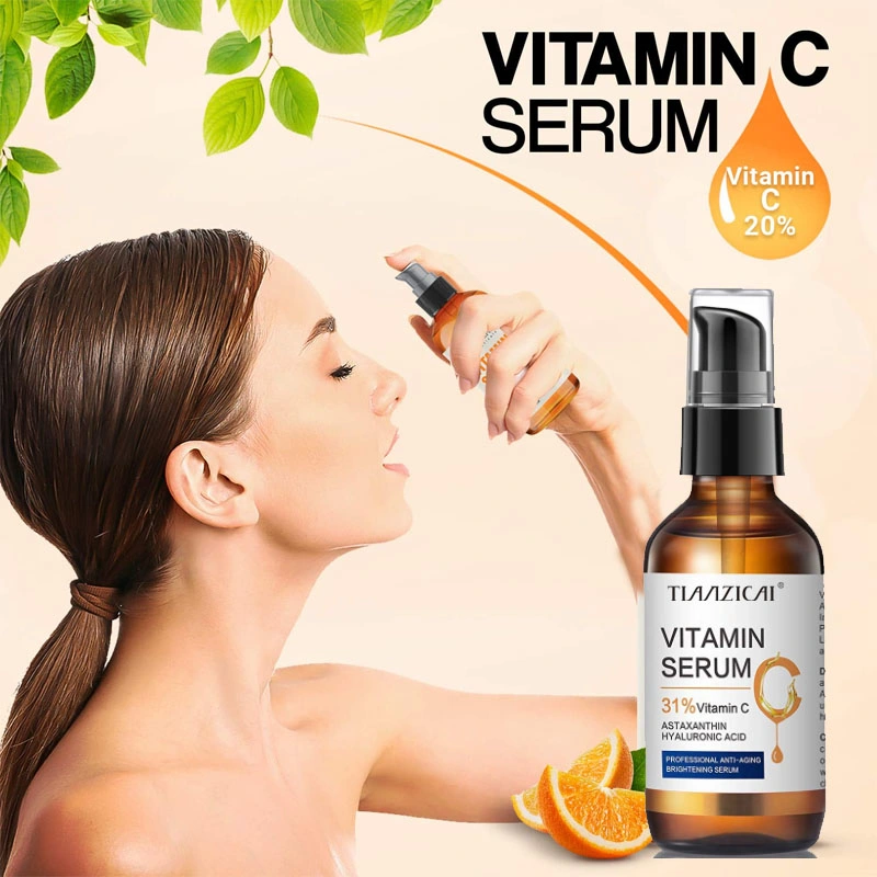 Private Label Moisturizing Anti Aging Hyaluronic Acid Vitamin C Face Serum