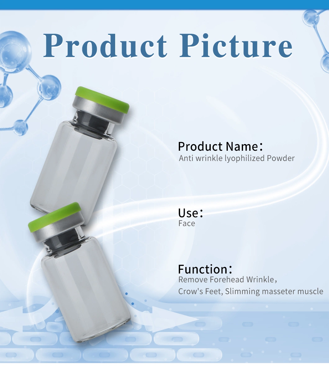 OEM/ODM Private Label Customized Serum Anti-Aging Anti-Wrinkle Lyophilized Powder Set Skin Serum