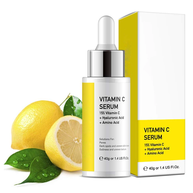 Vitamin C Serum Skin Care Lightening Hyaluronic Amino Acid Whitening Face Serum