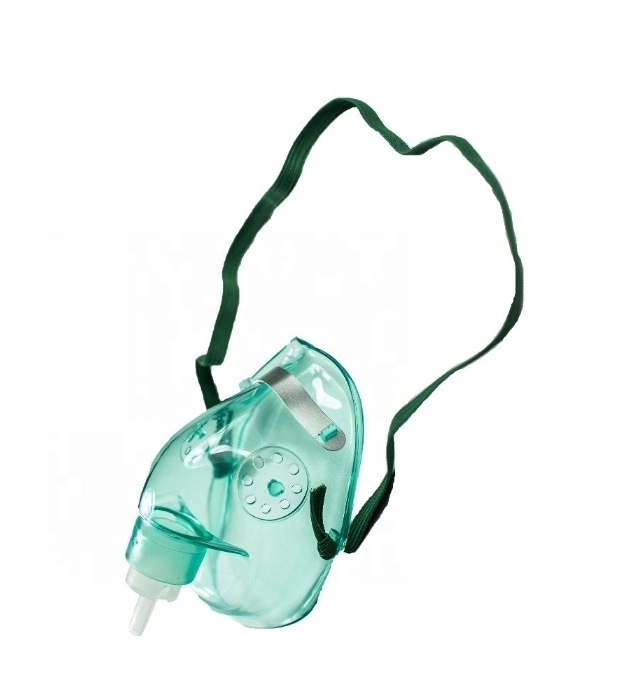 Manufacturer China Factory Child Adult CE ISO FDA High Quality Disposable Medical Grade PVC with 2m Tube 7FT Tube Venturi Face Mask Nebulizer Mask Oxygen Mask