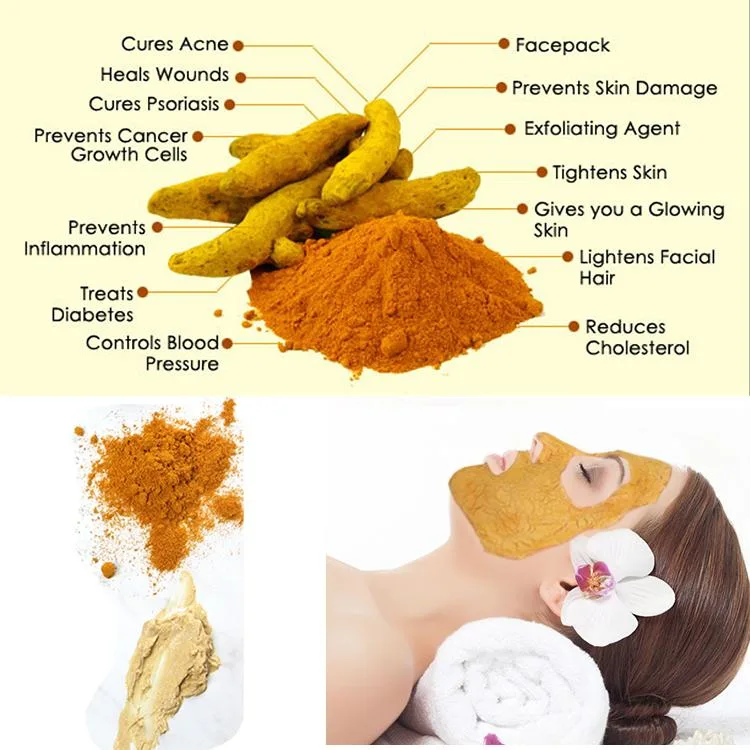 Vitamin C Bentonite Organic Vegan Turmeric Clay Mask