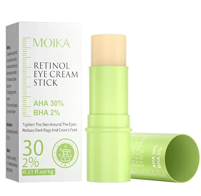 Online Wholesale in Stock Retinol Eye Cream Stick English Rotary Moisturizing Cream Removes Dark Bags Lines Relaxes Eyes Tightens Skins